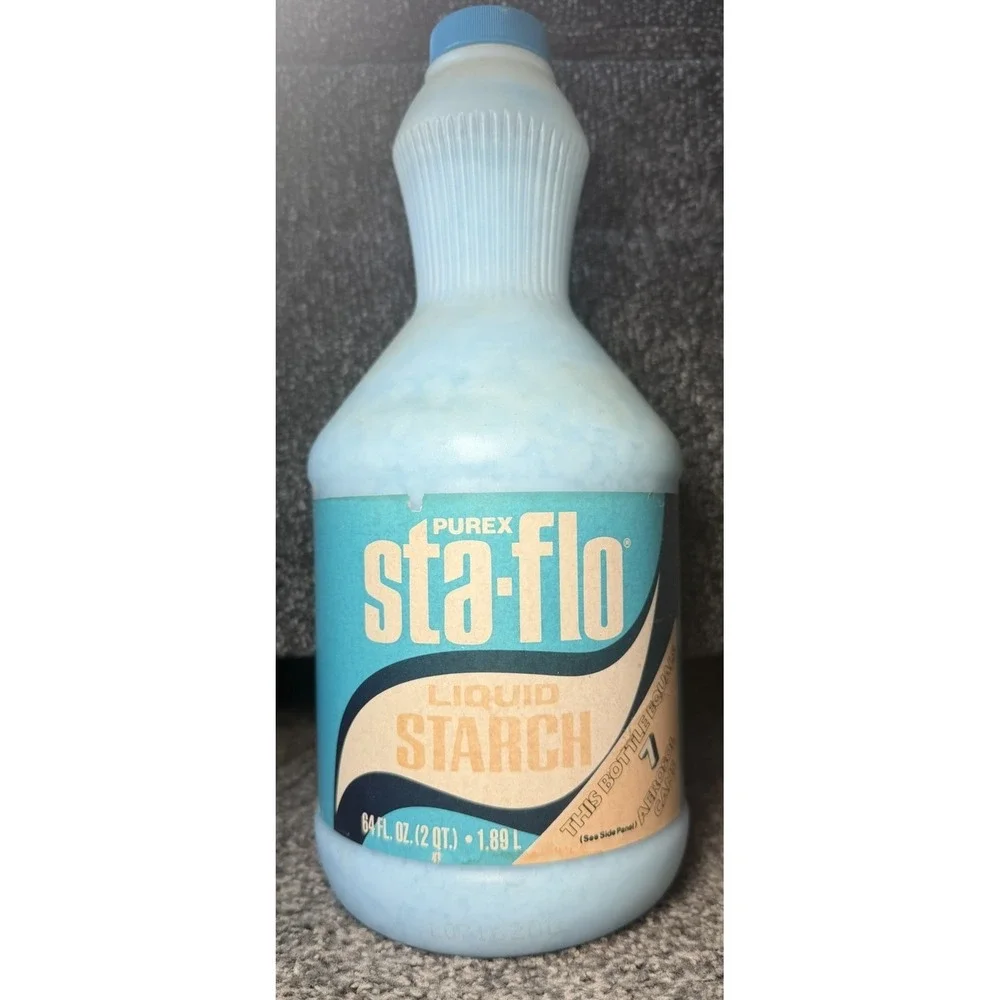Purex Sta-Flo Liquid Starch Concentrated 64 Oz Laundry